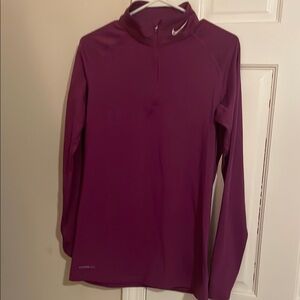 Nike Women's Purple Long Sleeve Top